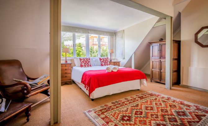 mountain facing room